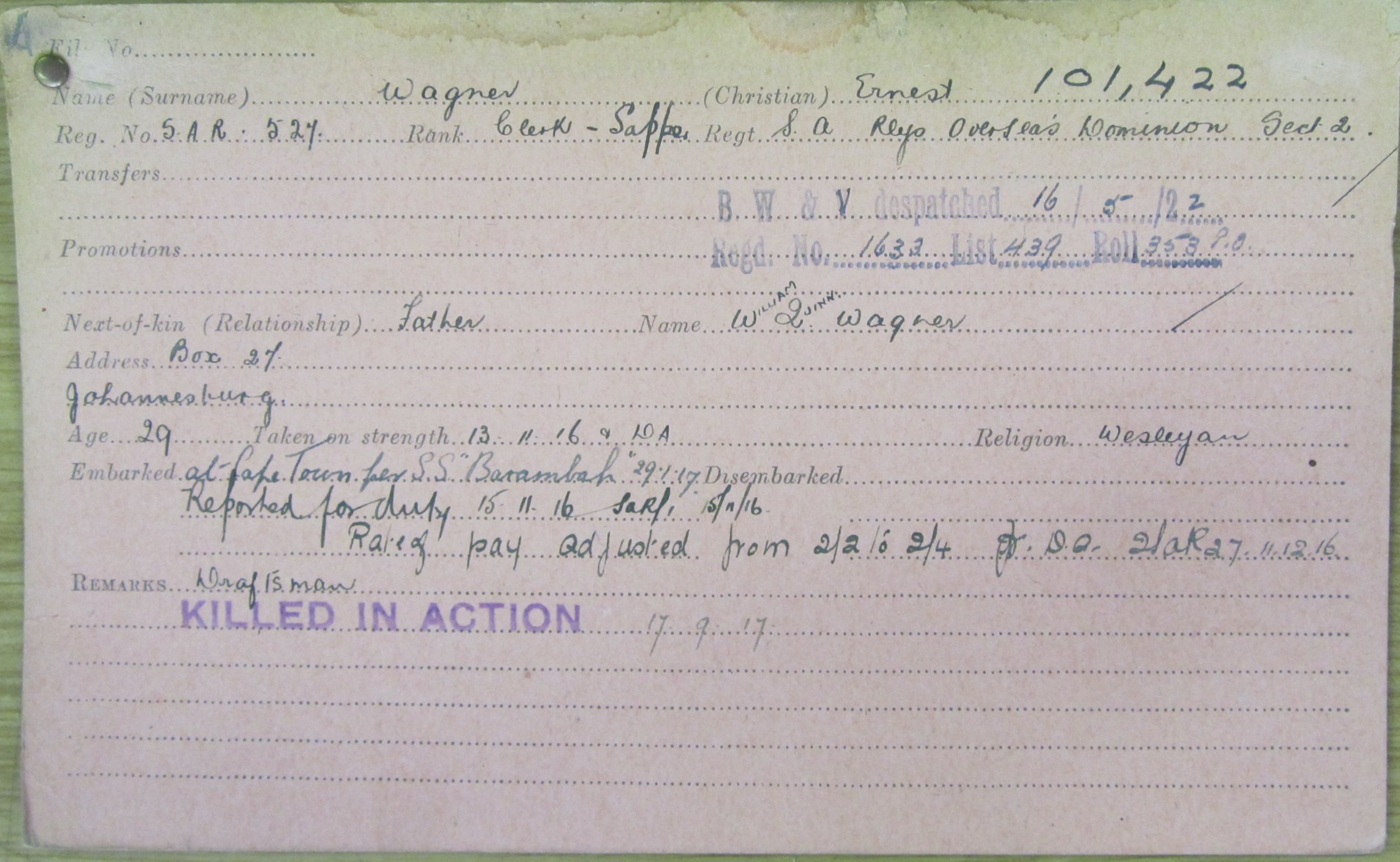 Photo from /search/photos/Archive WW1 Cards/Last Name - W/wagner_e.jpg